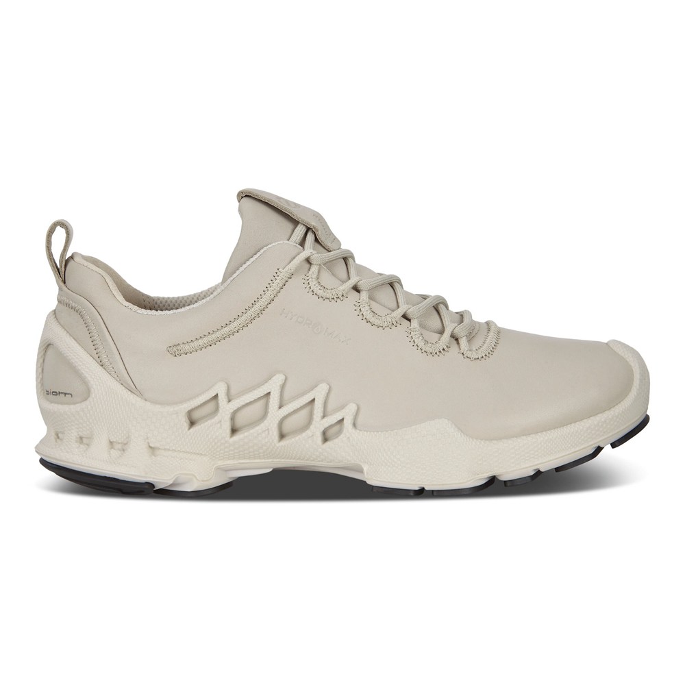 Womens Hiking Shoes - ECCO Biom Aex Low - Beige - 2156FPZHE